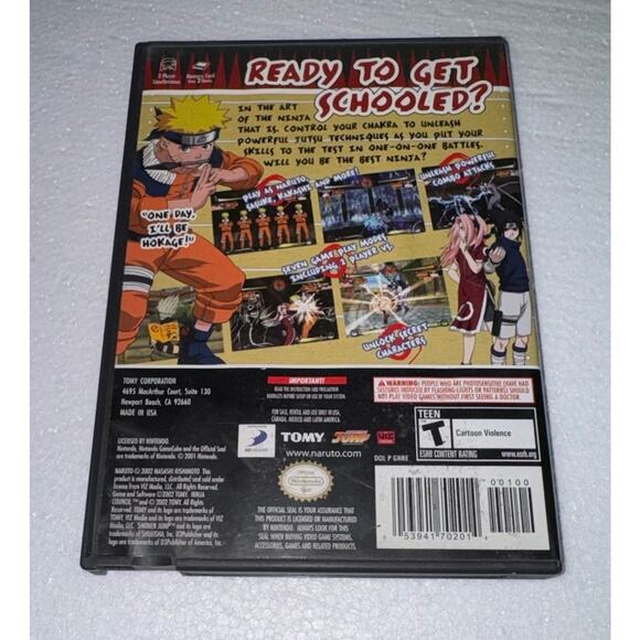Naruto: Clash of Ninja (Nintendo GameCube, 2006) - Picture 5 of 9